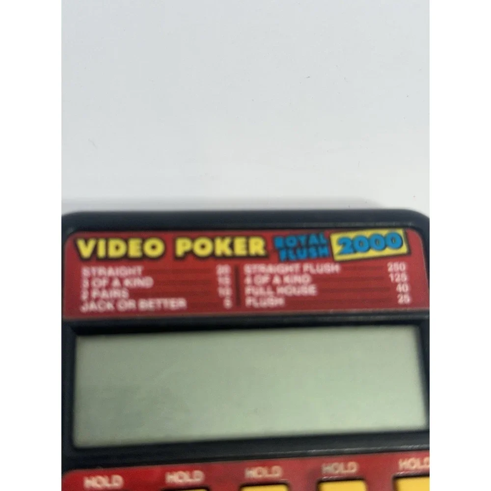 Vintage Radica Video Poker 